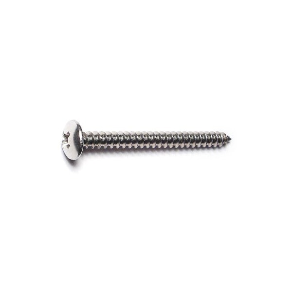 Midwest Fastener Sheet Metal Screw, #6 x 1-1/2 in, 18-8 Stainless Steel Truss Head Phillips Drive, 15 PK 33946 - main